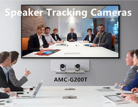 AMC-G200TH Applicazione telecamera PTZ per il monitoraggio degli altoparlanti nella sala conferenze video centrale