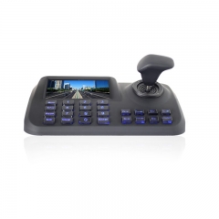 Controller di tastiera con joystick per telecamera Speed ​​Speed ​​della rete IP ONVIF con display LED da 5 "