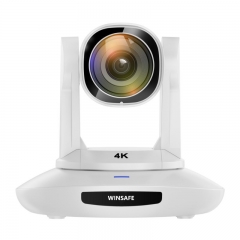 Videocamera PTZ 4K 60fps 20X per streaming live in chiesa